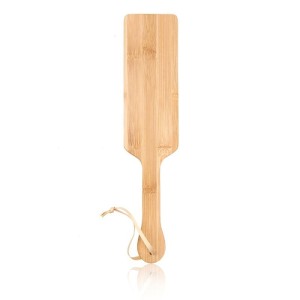 Wooden Paddle Spanker LateToBed BDSM Line 35.7 x 7.9 cm Natural