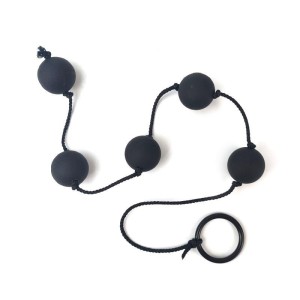 Anal Beads A-Gusto 36 x 2 cm Black