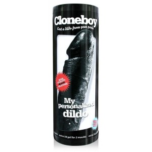 Mold to Create Personal Black Silicone Dildo Cloneboy