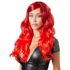 Long Wavy Red Wig Cotelli Collection