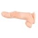 Penis Sheath Nature Skin Lengthens Penis by 5 cm with Testicle Attachment Light Skin color