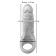 Double Penetration Sheath DOUBLE FUCKER 18 x 4.5 cm Light Skin