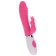 Silicone Vibrator FUNKY RABBIT 19 x 3 cm Pink