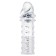 Penis Sheath Penis Extender Stimulating POWER STUD Transparent