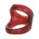 Double Cockring SNUG TUGGER Red