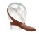 Strap-On with Latex Dildo to Wear on the Mouth ACCOMODATOR 14 x 4 cm Dark Skin