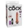 Realistic Ejaculating Dildo King Cock 6" 18 x 4 cm Light Skin