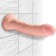 Realistic Dildo King Cock 3D TRIPLE DENSITY 23 x 4.7 cm Light Skin