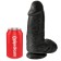 Realistic Dildo King Cock CHUBBY 24.5 x 7.6 cm Black