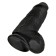 Realistic Dildo King Cock CHUBBY 24.5 x 7.6 cm Black