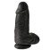 Realistic Dildo King Cock CHUBBY 24.5 x 7.6 cm Black