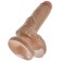 Realistic Dildo King Cock 7" 19.4 x 4.5 cm Caramel