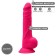 Realistic Silicone Dildo 24 x 4.5 cm MODEL 1 Pink