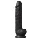 Realistic Silicone Dildo 38 x 7 cm Silexd Black