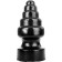 Giant Progressive Anal Plug XMAS All Black 29 x 13 cm Black