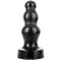 Giant Progressive Anal Dildo ROTOR All Black 38 x 12 cm Black