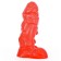 Realistic Dildo DAGGER All Red 17 x 4.5 cm Red