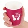 Paper Cups x 6 SUPER DICK FOREVER Fuchsia