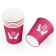 Paper Cups x 6 SUPER DICK FOREVER Fuchsia
