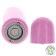 Mini bullet vibrator in 100% Biodegradable PLA 9.5 x 1.8 cm Pink