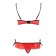 Sexy CHERRY Red Lingerie Set