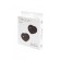 Nipple Covers Adhesive Heart Shaped with Sequins RAND Black