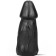 Giant Realistic Anal Dildo OLAUG Dark Crystal 25 x 9.5 cm Black