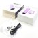 Mini Vibrator Bullet with Wireless Remote Control DHALIA 7.7 x 2.8 cm Lilac