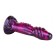 Silicone Dildo CROQ Fuchsia and Black 23 x 5 cm