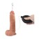 Realistic Ejaculating Dildo JOY STREAM Light Skin 19.5 x 4.5 cm