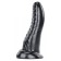 Giant Dildo with Vac-U-Lock Attachment THE WAVE Black 24 x 7 cm