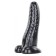 Giant Dildo with Vac-U-Lock Attachment THE WAVE Black 24 x 7 cm