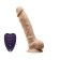 Realistic Silicone Vibrator with Wireless Remote Control 20 x 4.3 cm Silexd Light Skin Rechargeable