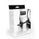 Adjustable Strap-On Harness Hung System Black with Universal Attachment