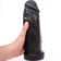 Giant Realistic SCHLONG Hung System Dildo 28 x 9 cm Black