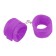 BDSM Line Bondage Kit Set of 4 Purple
