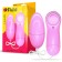 Vibrating Egg with Remote Control LAASE 5.8 x 2.5 cm Pink