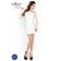 Mini Sexy Dress BS025 White - One Size