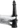 Giant Progressive Anal Dildo NAV54B Domestic Partner 35 x 6 cm Black