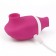 Suck and Lick Silicone Clitoral Stimulator NO. SEVEN Pink Rechargeable