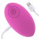 Silicone Vibrating Egg with Wireless Remote Control and Tail ODISE 17 x 3.4 cm Pink Rechargeable