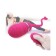 Silicone Vibrating Egg with Wireless Remote Control and Tail ODISE 17 x 3.4 cm Pink Rechargeable