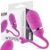Silicone Vibrating Egg with Wireless Remote Control and Tail ODISE 17 x 3.4 cm Pink Rechargeable