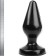 Giant Anal Plug CLASSIC PLUG XXL 24 x 8.9 cm Black