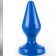 Giant Anal Plug CLASSIC PLUG XXL 24 x 8.9 cm Blue
