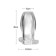 Anal Plug with Tunnel NYMBUS 8 x 4 cm Transparent