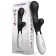Silicone Rabbit Vibrator MAVERDICK 21.6 x 3.4 cm Black
