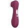 Clitoral Stimulator with Pressure Waves PRO 2 GENERATION 3 Satisfyer in Silicone Rechargeable Bordeaux