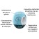 Masturbator SAVAGE Satisfyer Blue Egg 