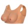 Wearable breasts in silicone D cup light skin color